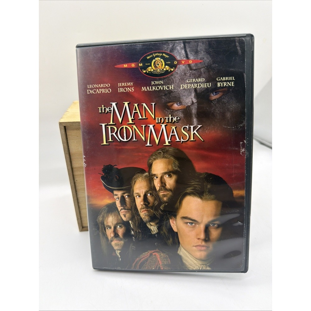 The Man In The Iron Mask DVD Leonardo DiCaprio Historical Drama MGM Movie